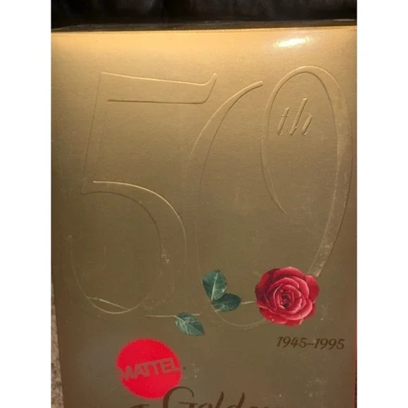 Mattel Barbie 50th Golden Anniversary Edition Doll 1945 1995 Limited Edition - Picture 8 of 14